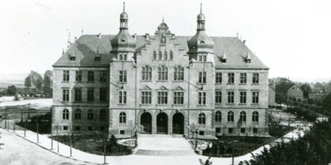 Historisches Oberlandesgerichtsgebäude, heutiges Rathaus der Stadt Hamm
Quelle: Justiz NRW