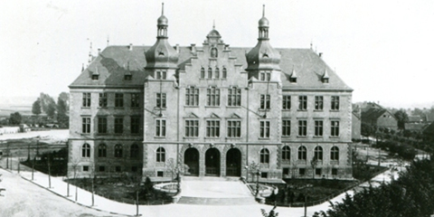 Historisches Oberlandesgerichtsgebäude, heutiges Rathaus der Stadt Hamm
Quelle: Justiz NRW