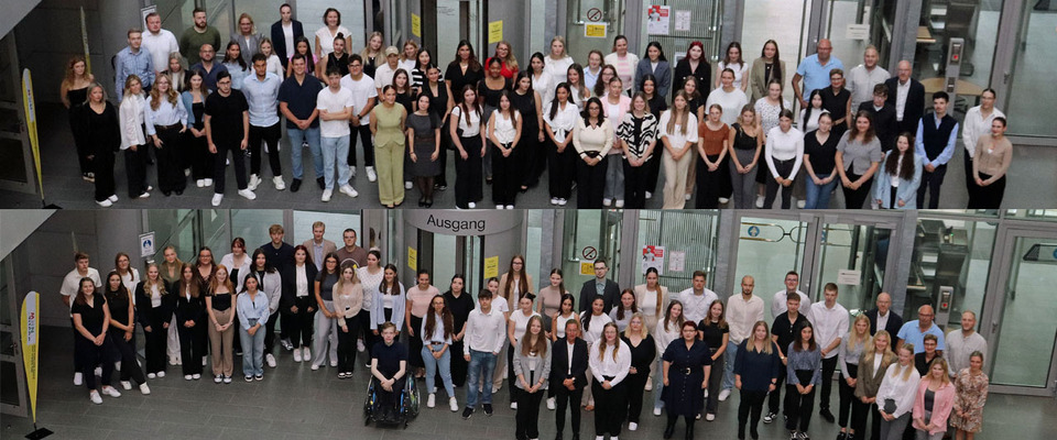 119 Personen auf zwei Fotos