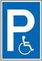 Sign Handicapped Parking