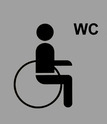 Sign handicapped Toilets Sign handicapped Toilets